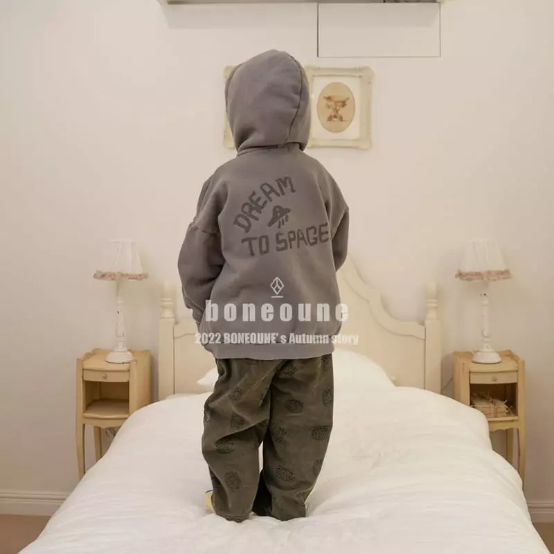 Boneoune - Korean Children Fashion - #kidsshorts - Winter Hoody Zip-up - 10