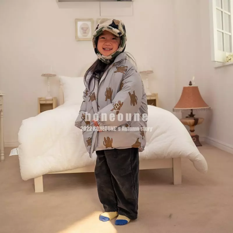 Boneoune - Korean Children Fashion - #kidsshorts - Tiger Padding Jacket - 7