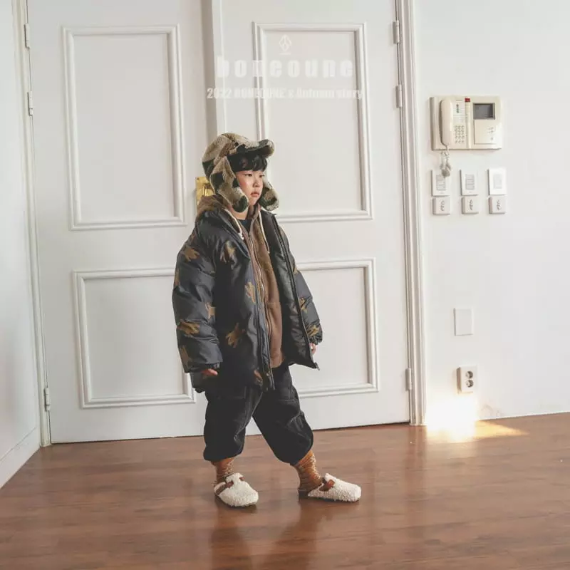 Boneoune - Korean Children Fashion - #kidsstore - Tiger Padding Jacket - 8
