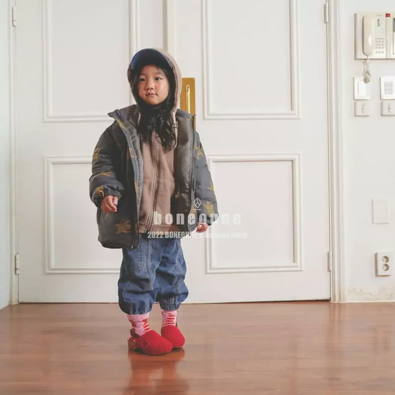 Boneoune - Korean Children Fashion - #kidzfashiontrend - Tiger Padding Jacket - 9