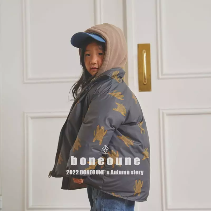 Boneoune - Korean Children Fashion - #littlefashionista - Tiger Padding Jacket - 11