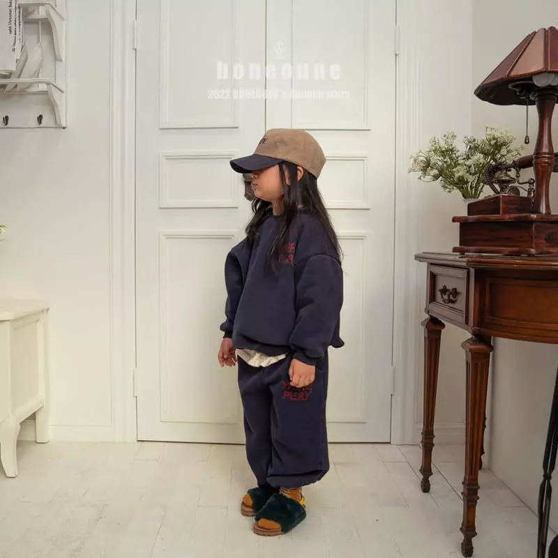 Boneoune - Korean Children Fashion - #magicofchildhood - Love Your Sweatshirt - 4