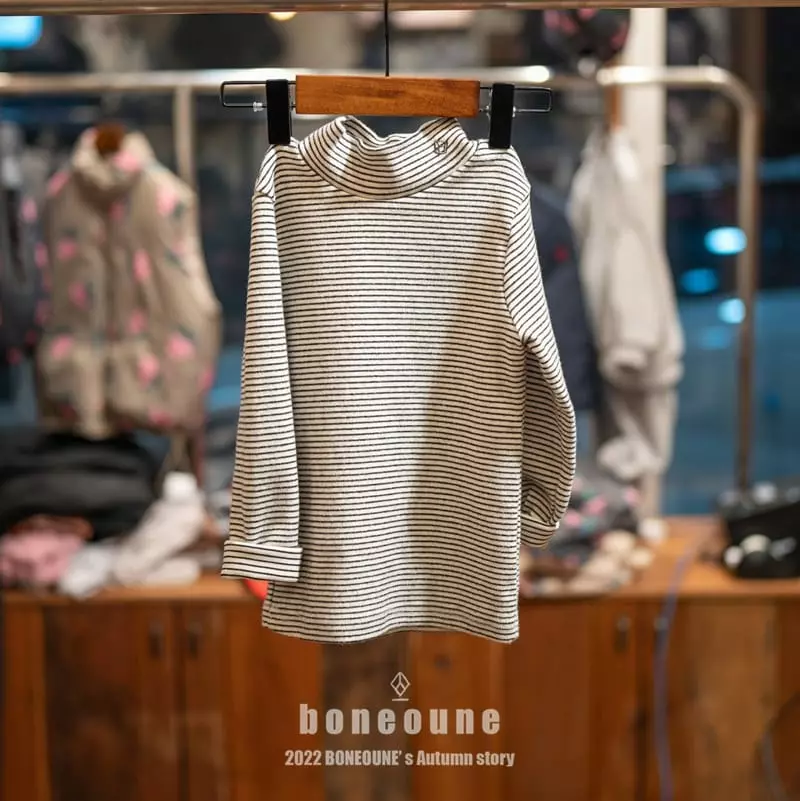 Boneoune - Korean Children Fashion - #minifashionista - Stripes Tee
