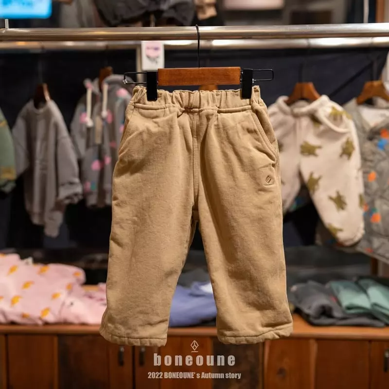 Boneoune - Korean Children Fashion - #minifashionista - Peach Bonding Pants - 11