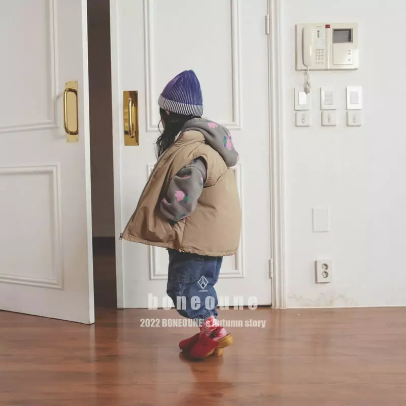 Boneoune - Korean Children Fashion - #prettylittlegirls - Arc Down Vest - 10