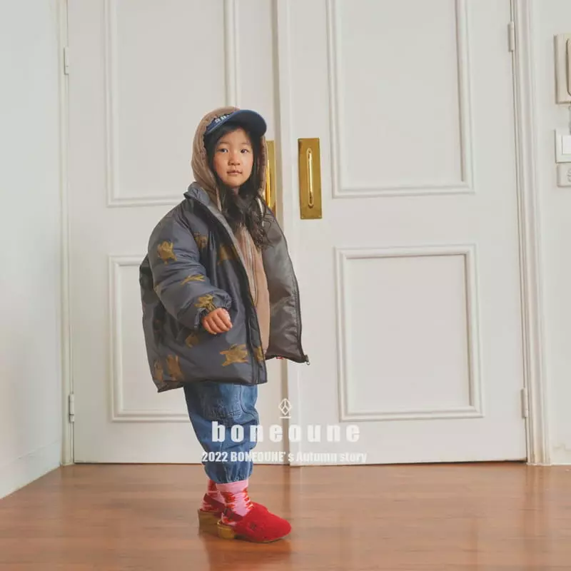 Boneoune - Korean Children Fashion - #stylishchildhood - Tiger Padding Jacket