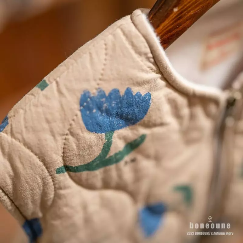 Boneoune - Korean Children Fashion - #todddlerfashion - Lovely Quilting Vest - 11