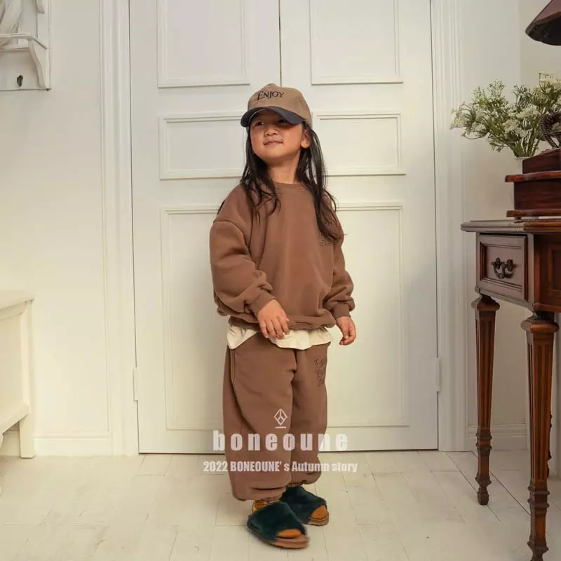 Boneoune - Korean Children Fashion - #todddlerfashion - Love Your Sweatshirt - 6