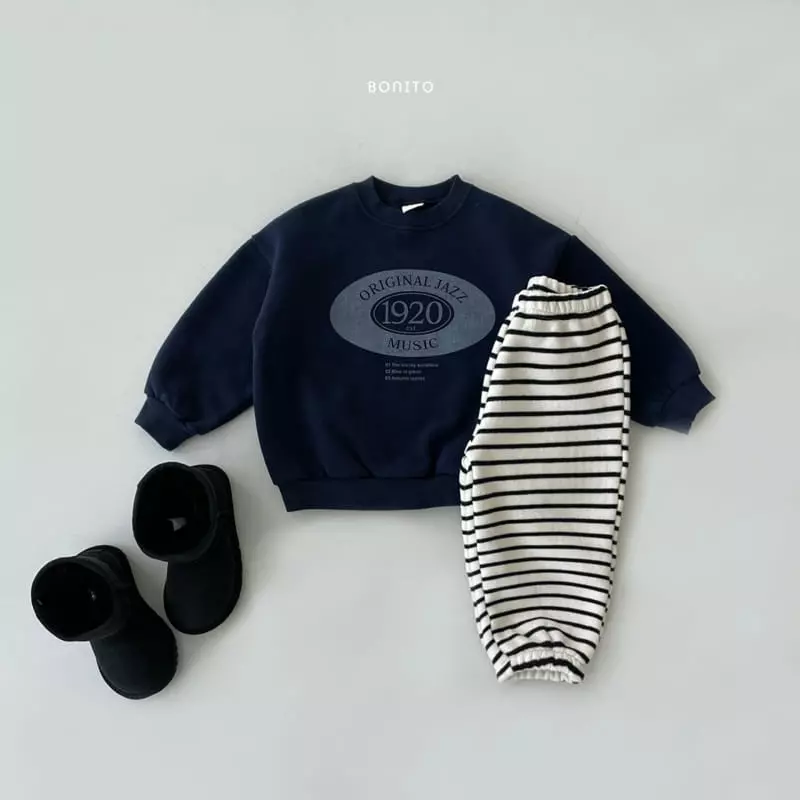 Bonito - Korean Baby Fashion - #babyboutique - Stripes Pants Bebe - 6
