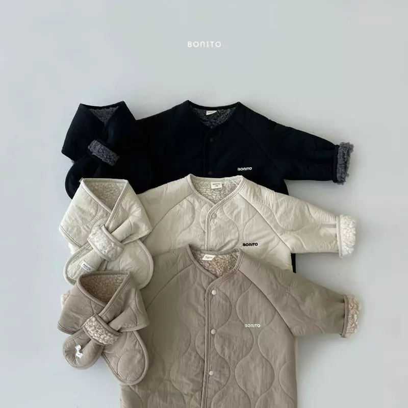 Bonito - Korean Baby Fashion - #babyboutiqueclothing - Pot Dumble Bodysuit Set