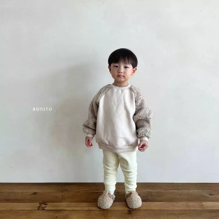 Bonito - Korean Baby Fashion - #babyboutiqueclothing - Mink Piping Leggings - 2