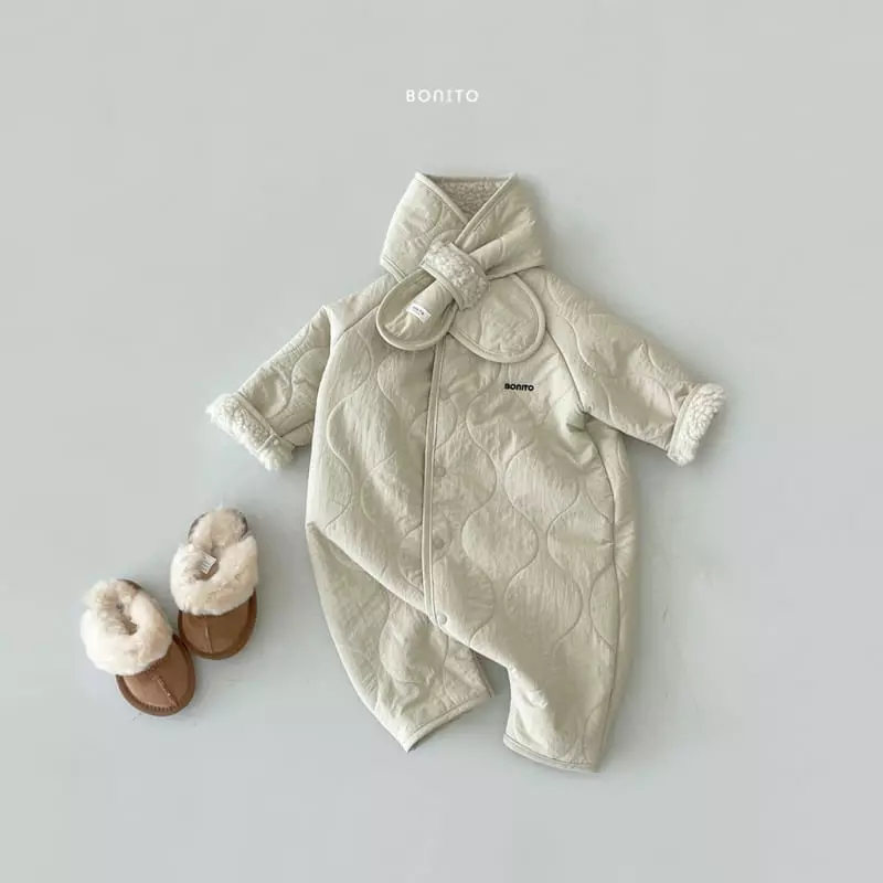 Bonito - Korean Baby Fashion - #babyfashion - Pot Dumble Bodysuit Set - 4