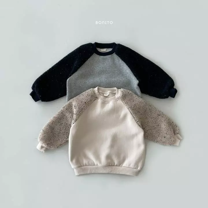 Bonito - Korean Baby Fashion - #babyfever - Dumble Raglan Sweatshirt - 6