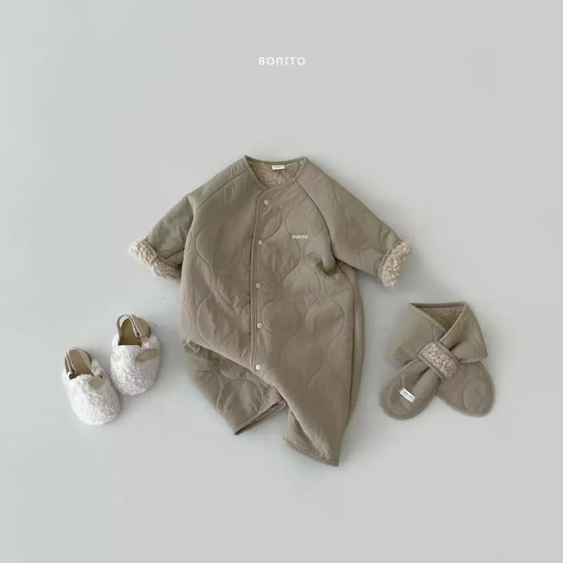 Bonito - Korean Baby Fashion - #babygirlfashion - Pot Dumble Bodysuit Set - 5