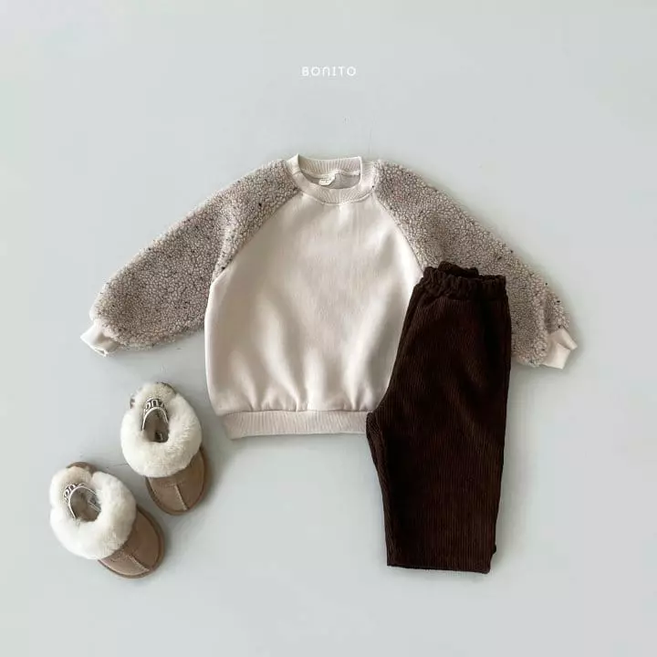 Bonito - Korean Baby Fashion - #babygirlfashion - Dumble Raglan Sweatshirt - 7