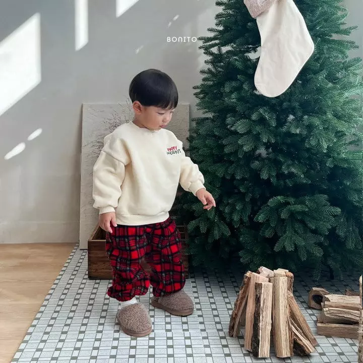 Bonito - Korean Baby Fashion - #babygirlfashion - Christmas Bread Set - 3