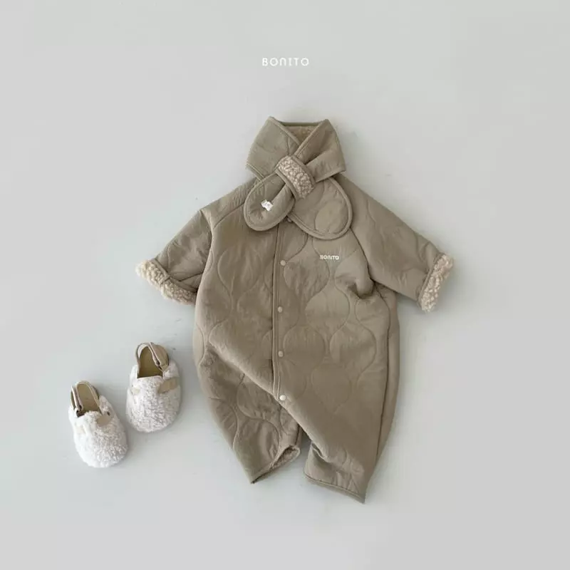 Bonito - Korean Baby Fashion - #babylifestyle - Pot Dumble Bodysuit Set - 6