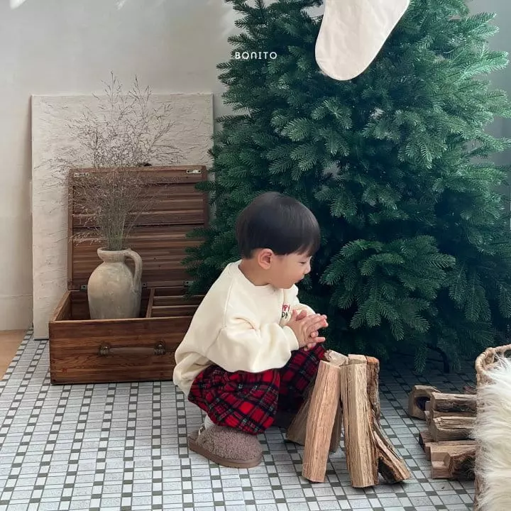 Bonito - Korean Baby Fashion - #babyoninstagram - Christmas Bread Set - 5