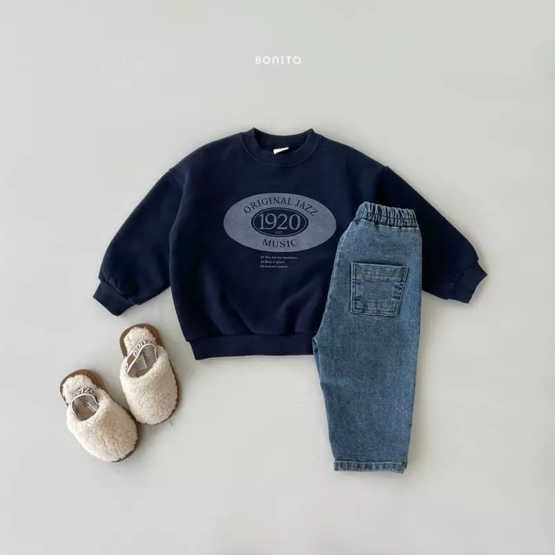 Bonito - Korean Baby Fashion - #babyoutfit - Fleece Jeans Bebe - 8
