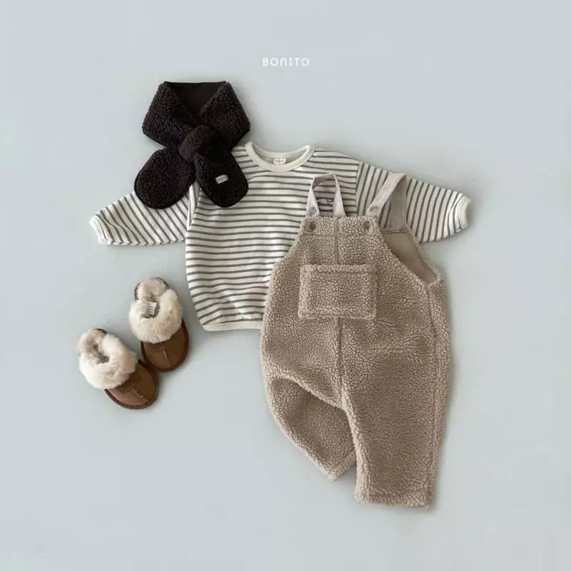 Bonito - Korean Baby Fashion - #babyoutfit - Stripes Wapen Tee Bebe - 8