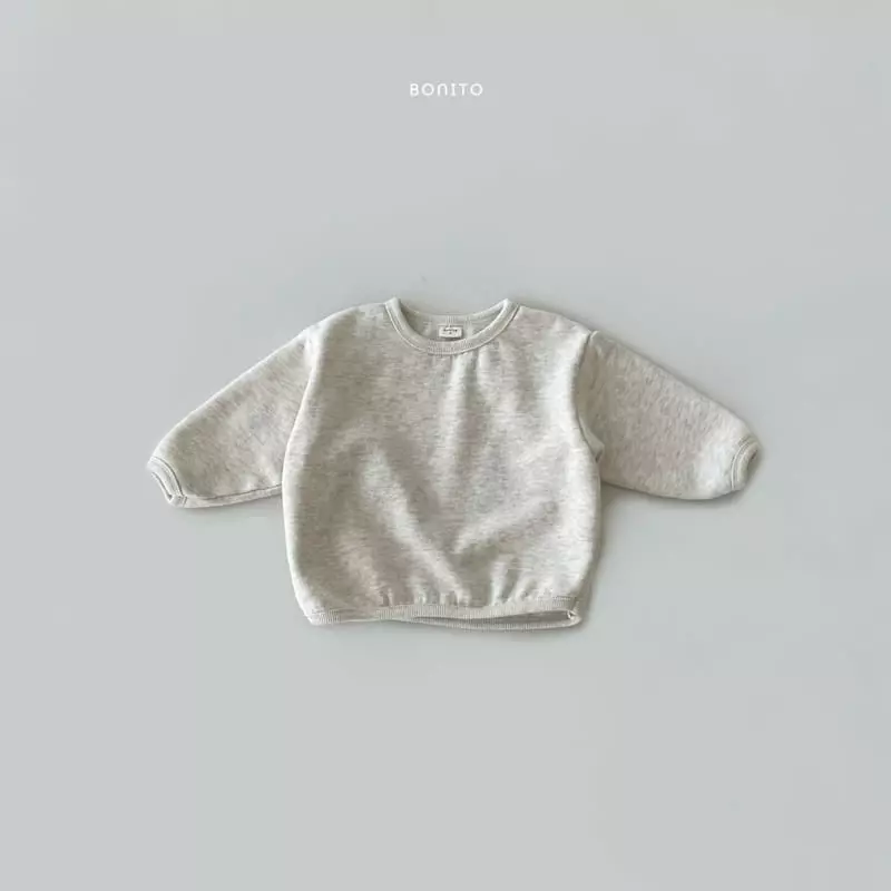 Bonito - Korean Baby Fashion - #babyoutfit - Fleece Piping Tee Bebe - 3