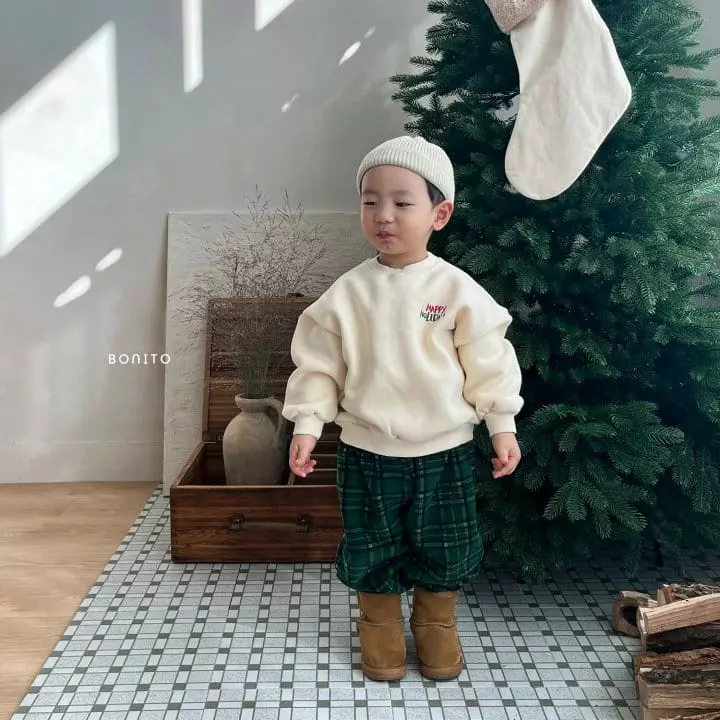 Bonito - Korean Baby Fashion - #babyoutfit - Christmas Bread Set - 7