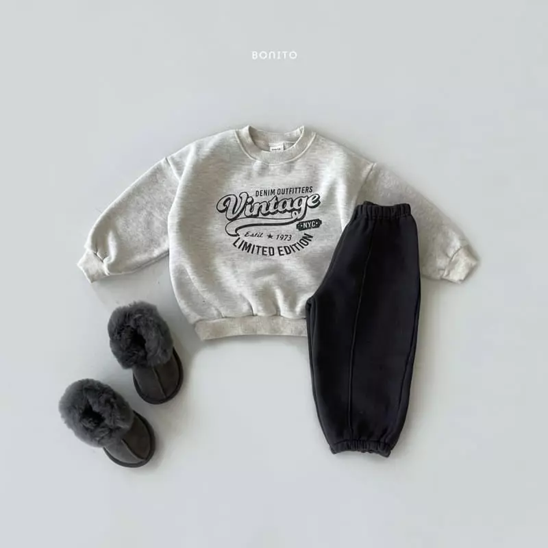 Bonito - Korean Children Fashion - #childofig - Vintage Sweatshirt  - 11