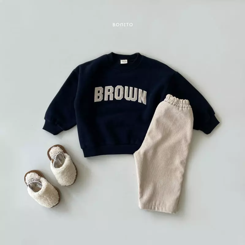 Bonito - Korean Children Fashion - #designkidswear - Rib Pants - 7