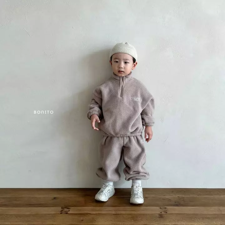 Bonito - Korean Children Fashion - #designkidswear - Mongle Top Bottom Set - 6