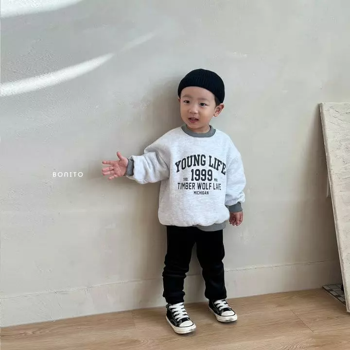 Bonito - Korean Children Fashion - #designkidswear - 1999 Color Sweatshirt - 2