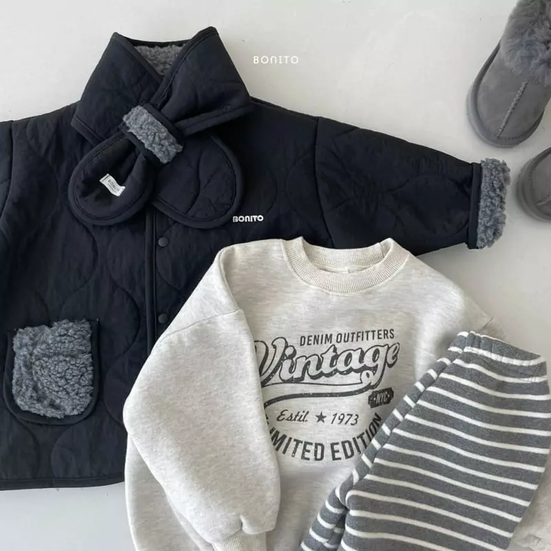 Bonito - Korean Children Fashion - #designkidswear - Pot Dumble Jumper Set - 4