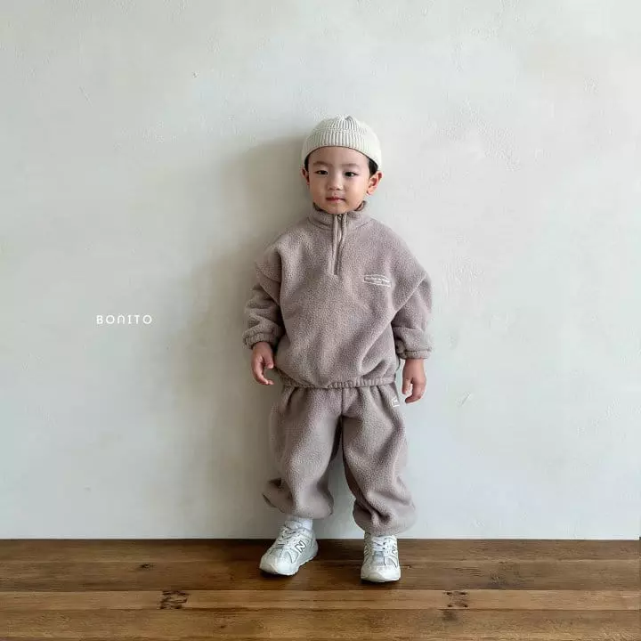 Bonito - Korean Children Fashion - #discoveringself - Mongle Top Bottom Set - 7