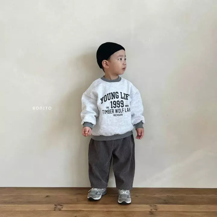 Bonito - Korean Children Fashion - #discoveringself - 1999 Color Sweatshirt - 4