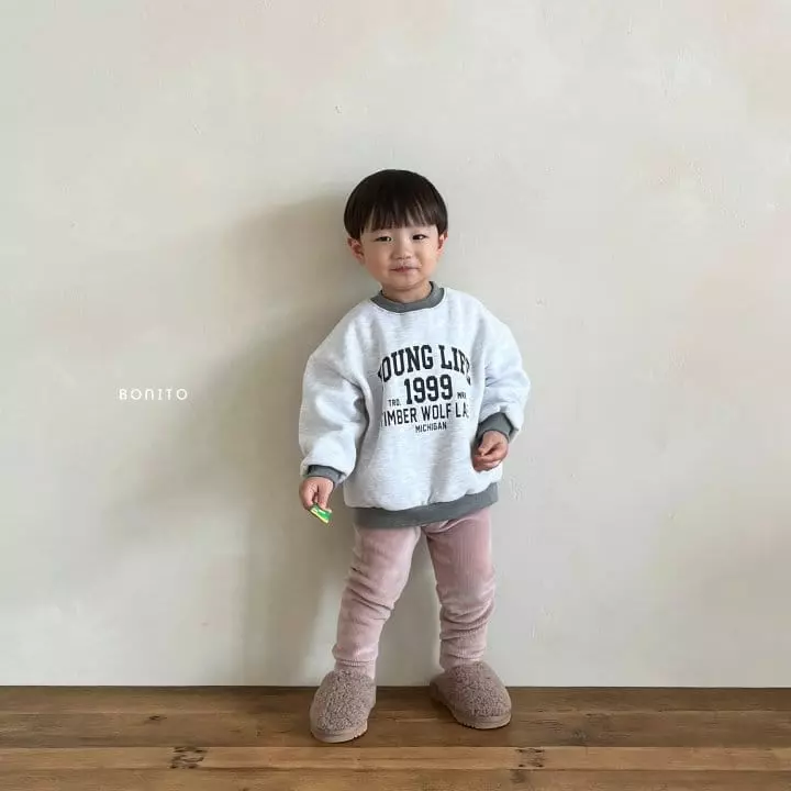 Bonito - Korean Children Fashion - #kidzfashiontrend - 1999 Color Sweatshirt - 7