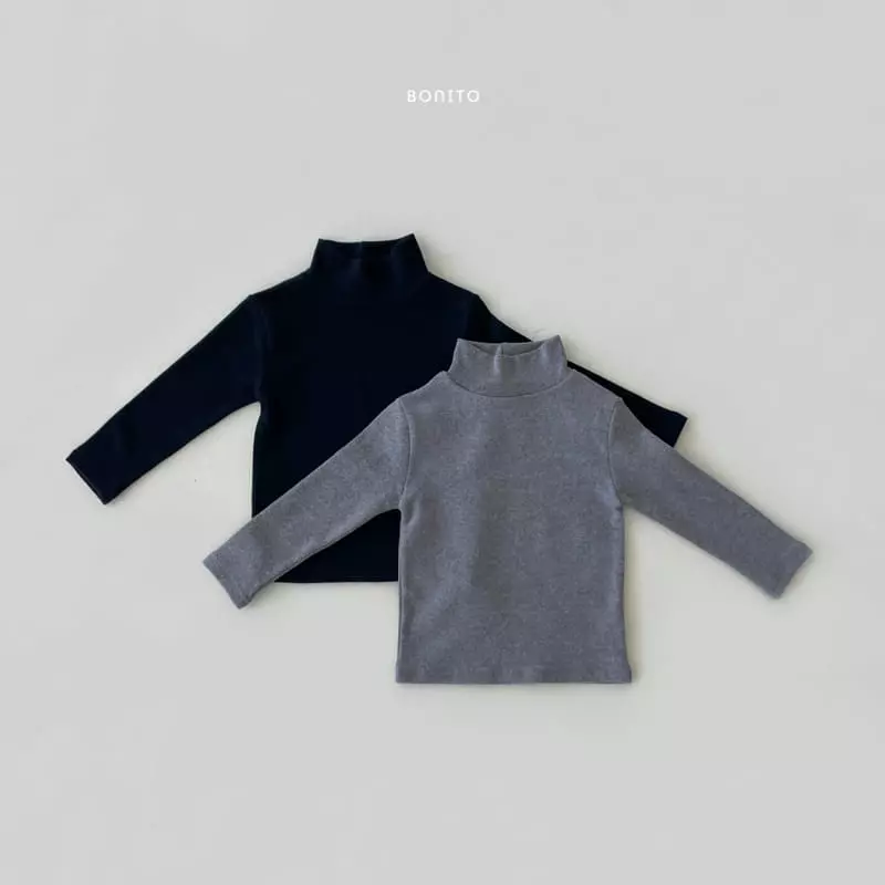Bonito - Korean Children Fashion - #minifashionista - Dailt Turtleneck Tee  - 2