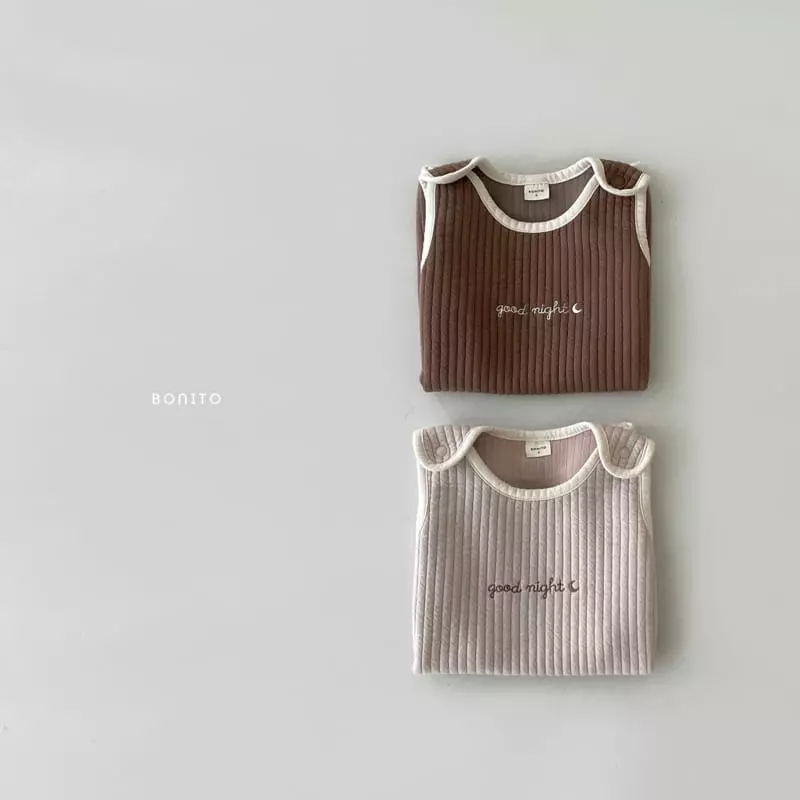Bonito - Korean Children Fashion - #minifashionista - Good Night Sleep Vest - 4