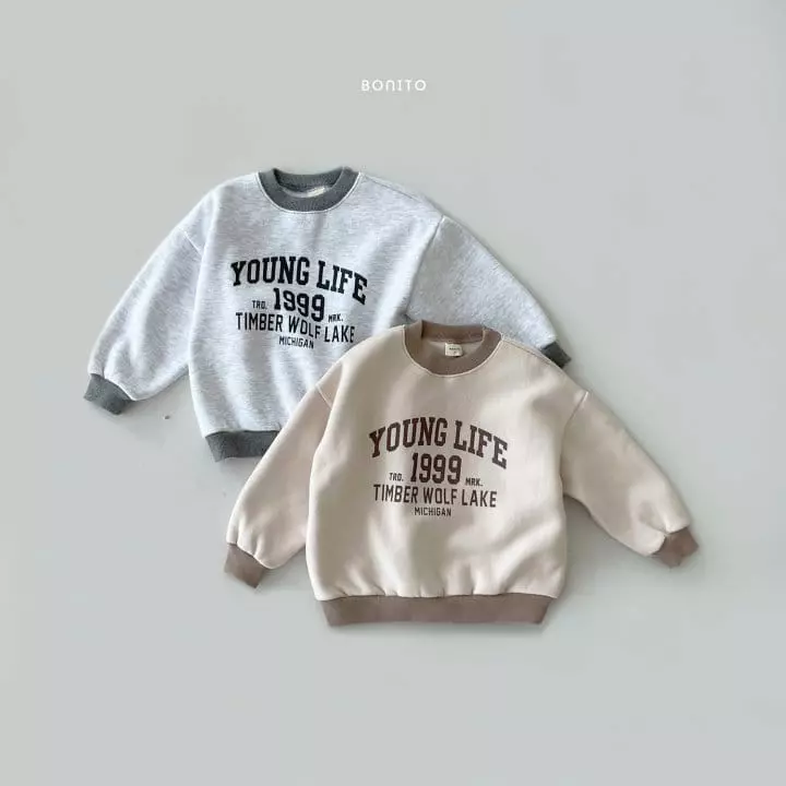 Bonito - Korean Children Fashion - #prettylittlegirls - 1999 Color Sweatshirt - 12