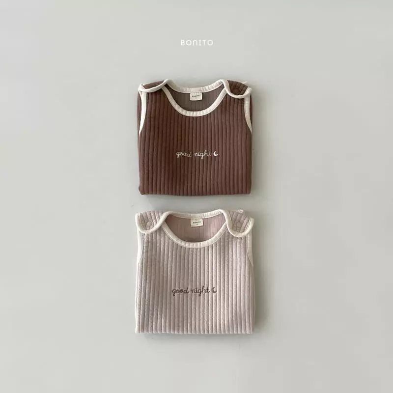 Bonito - Korean Children Fashion - #todddlerfashion - Good Night Sleep Vest - 5