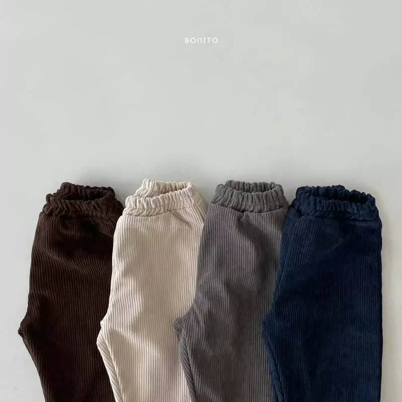 Bonito - Korean Children Fashion - #toddlerclothing - Rib Pants - 3