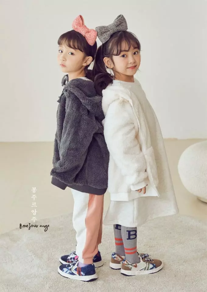 Bonjour Ange - Korean Children Fashion - #childofig - Hoody Fleece - 6