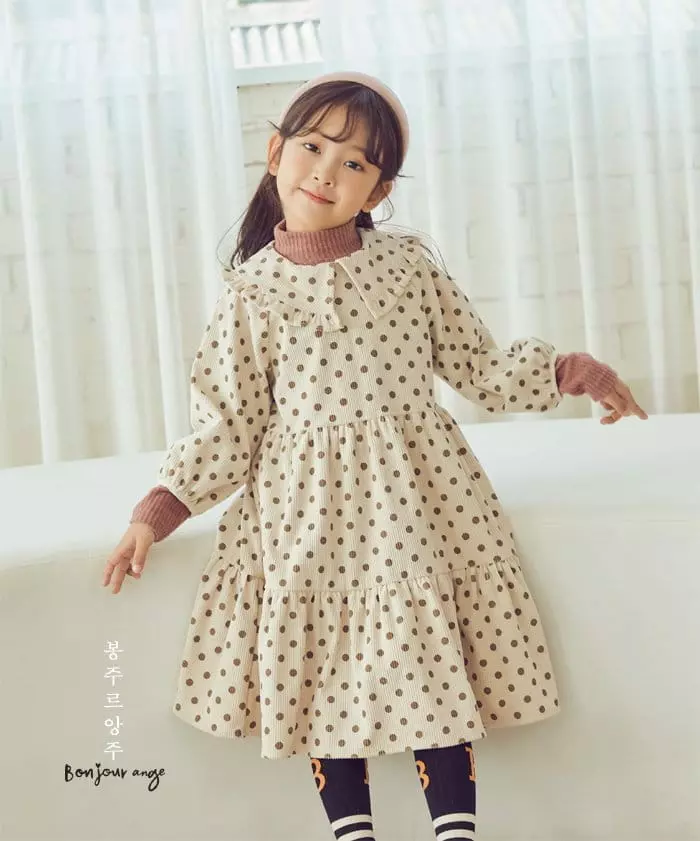Bonjour Ange - Korean Children Fashion - #childofig - Judy One-piece - 3
