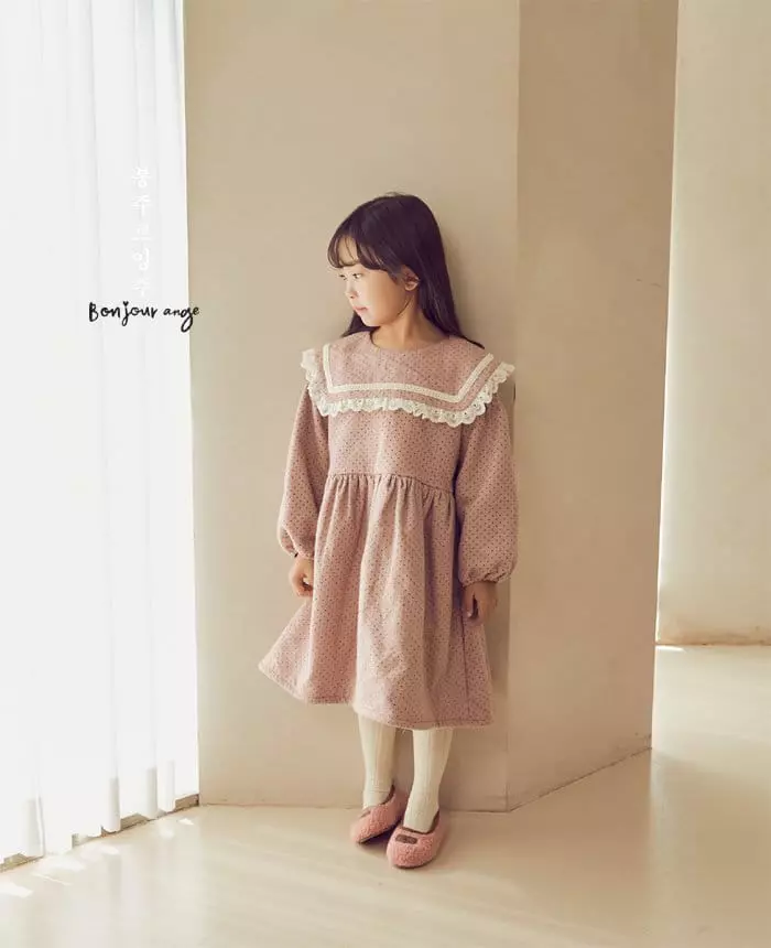Bonjour Ange - Korean Children Fashion - #childofig - Roa One-piece - 2