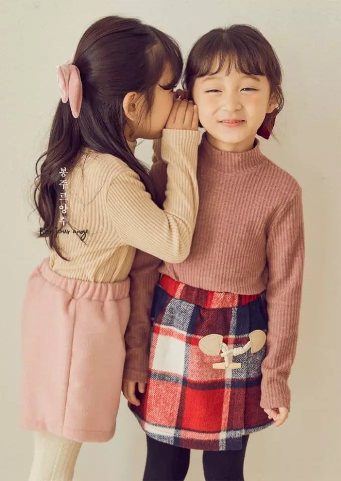 Bonjour Ange - Korean Children Fashion - #childofig - Mosic Wrao Pants
