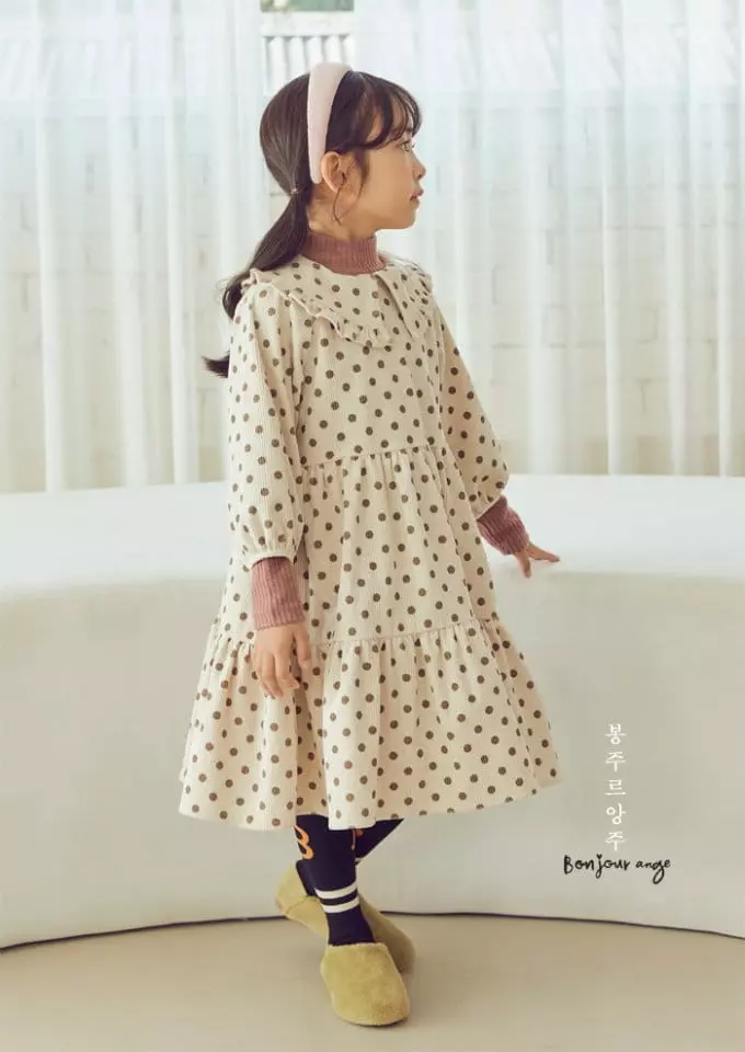 Bonjour Ange - Korean Children Fashion - #childofig - Judy One-piece - 4
