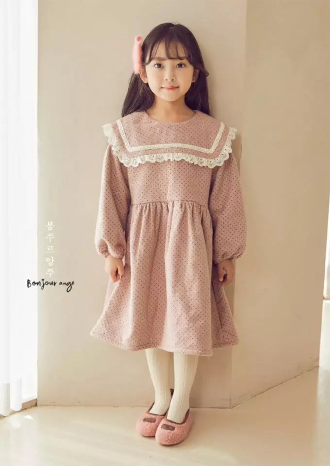 Bonjour Ange - Korean Children Fashion - #childrensboutique - Roa One-piece - 3
