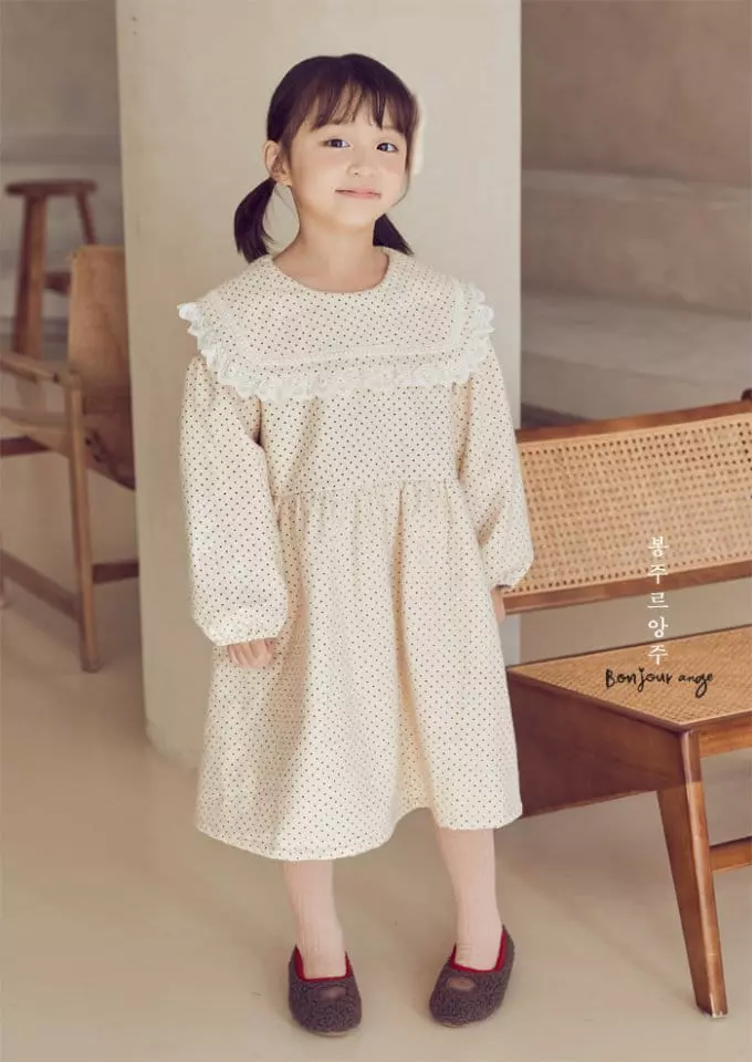 Bonjour Ange - Korean Children Fashion - #childrensboutique - Roa One-piece - 4