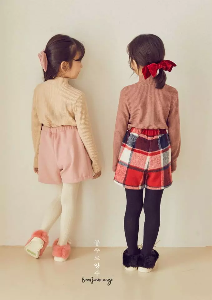 Bonjour Ange - Korean Children Fashion - #designkidswear - Mosic Wrao Pants - 3