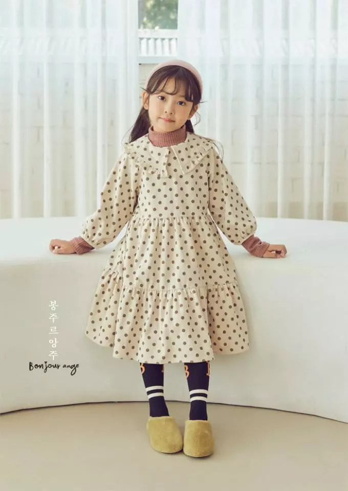 Bonjour Ange - Korean Children Fashion - #discoveringself - Judy One-piece - 6