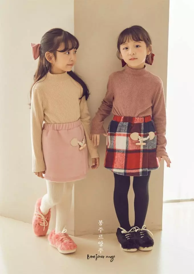 Bonjour Ange - Korean Children Fashion - #designkidswear - Mosic Wrao Pants - 4