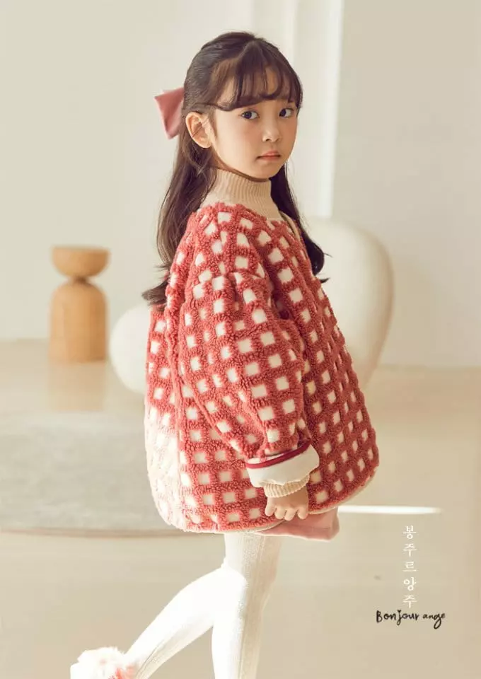 Bonjour Ange - Korean Children Fashion - #kidsstore - Reversible Jumper - 11